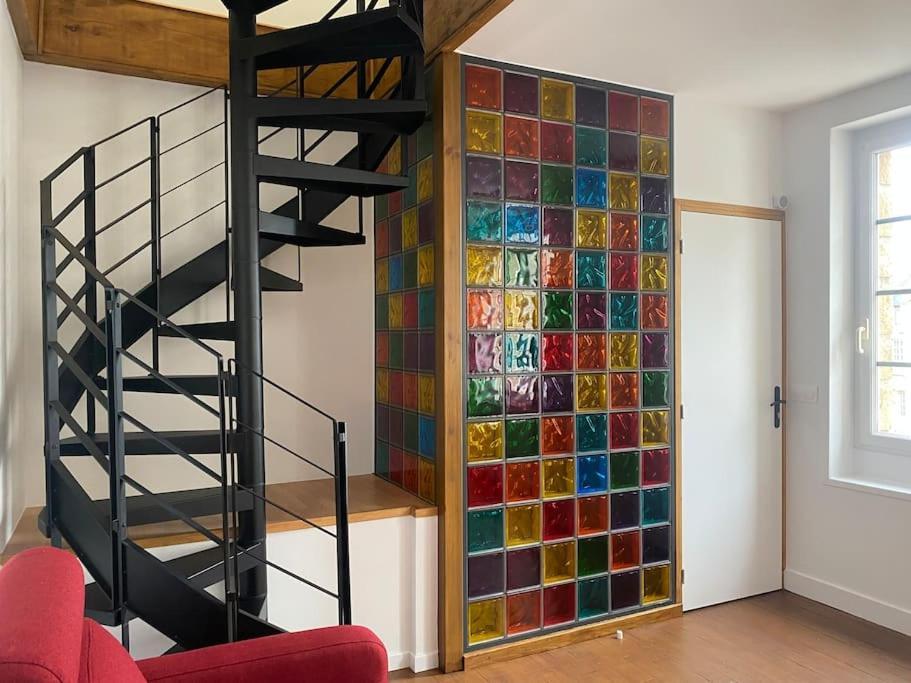 Maison Du Cap Lihou, Duplex Au 1Er Et 2Eme Etage Mansarde, Quartier Historique, グランビル エクステリア 写真