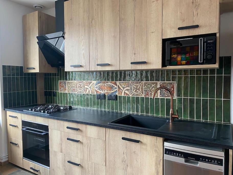 Maison Du Cap Lihou, Duplex Au 1Er Et 2Eme Etage Mansarde, Quartier Historique, グランビル エクステリア 写真