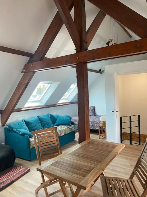 Maison Du Cap Lihou, Duplex Au 1Er Et 2Eme Etage Mansarde, Quartier Historique, グランビル エクステリア 写真